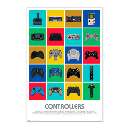 Grupo Erik GPE5406 Controllers Poster 61X91,5cm | Yourdecoration.nl
