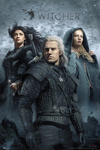 Grupo Erik GPE5464 The Witcher Characters Poster 61X91,5cm | Yourdecoration.nl