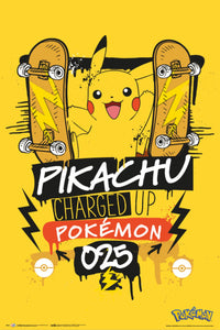 Grupo Erik Gpe5655 Pokemon Pikachu Charged Up 025 Poster 61x91 5cm | Yourdecoration.nl