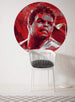 Komar Avengers Painting Hulk Zelfklevend Fotobehang 125x125cm Rond Sfeer | Yourdecoration.nl