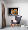 Komar Golden Snub nosed Monkey Kunstdruk 40x30cm Sfeer | Yourdecoration.nl