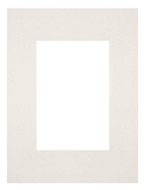 Passe Partout 18x24cm Karton Lichtgrijs Rand Recht Voorzijde | Yourdecoration.nl