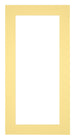 Passe Partout 20x40cm Karton Geel Rand 5cm Recht Voorzijde | Yourdecoration.nl