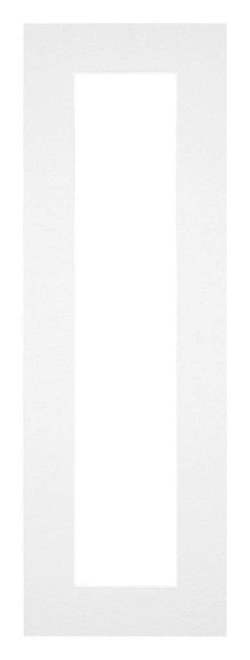 Passe Partout 20x60cm Karton Wit Rand 5cm Recht Voorzijde | Yourdecoration.nl