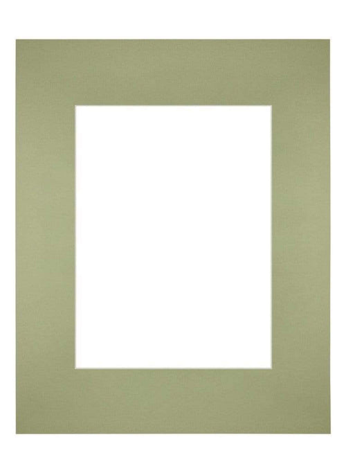 Passe Partout 24x30cm Karton Mintgroen Rand Recht Voorzijde | Yourdecoration.nl