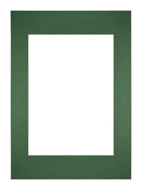Passe Partout 29 7x42cm A3 A4 Karton Groen Bos Rand Recht Voorzijde | Yourdecoration.nl