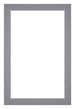 Passe Partout 40x60cm Karton Grijs Rand 3cm Recht Voorzijde | Yourdecoration.nl