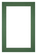 Passe Partout 62x93cm Karton Groen Bos Rand 4cm Recht Voorzijde | Yourdecoration.nl