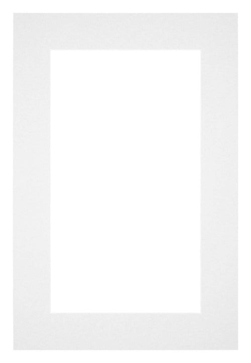 Passe Partout 30x45cm Karton Wit Rand 5cm Recht Voorzijde | Yourdecoration.nl