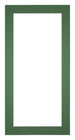 Passe Partout 45x80cm Karton Groen Bos Rand 4cm Recht Voorzijde | Yourdecoration.nl