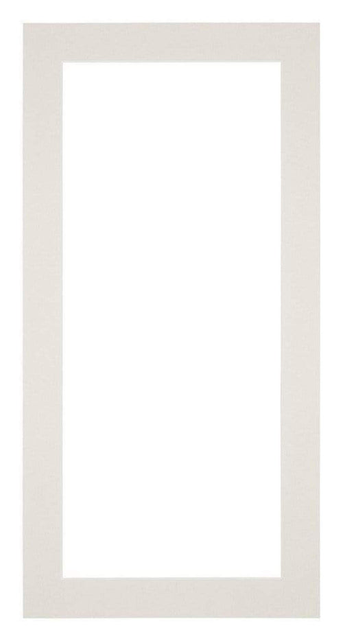 Passe Partout 45x80cm Karton Lichtgrijs Rand 4cm Recht Voorzijde | Yourdecoration.nl