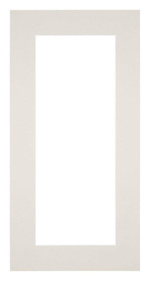 Passe Partout 45x80cm Karton Lichtgrijs Rand 6cm Recht Voorzijde | Yourdecoration.nl