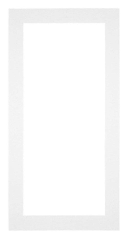 Passe Partout 45x80cm Karton Wit Rand 4cm Recht Voorzijde | Yourdecoration.nl