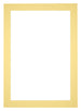 Passe Partout 35x50cm Karton Geel Rand 5cm Recht Voorzijde | Yourdecoration.nl