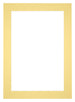 Passe Partout 35x50cm Karton Geel Rand 6cm Recht Voorzijde | Yourdecoration.nl