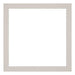 Passe Partout 25x25cm Karton Grijs Graniet Rand 3cm Recht Voorzijde | Yourdecoration.nl