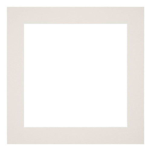 Passe Partout 30x30cm Karton Lichtgrijs Rand 5cm Recht Voorzijde | Yourdecoration.nl