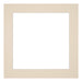 Passe Partout 40x40cm Karton Teinte Rand 5cm Recht Voorzijde | Yourdecoration.nl