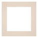 Passe Partout 25x25cm Karton Teinte Rand 6cm Recht Voorzijde | Yourdecoration.nl