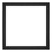 Passe Partout 25x25cm Karton Zwart Rand 3cm Recht Voorzijde | Yourdecoration.nl