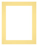 Passe Partout 40x50cm Karton Geel Rand 5cm Recht Voorzijde | Yourdecoration.nl