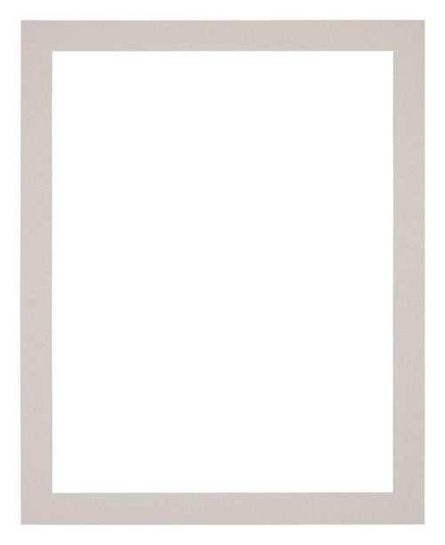 Passe Partout 35x45cm Karton Grijs Graniet Rand 3cm Recht Voorzijde | Yourdecoration.nl