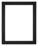 Passe Partout 24x30cm Karton Zwart Rand 4cm Recht Voorzijde | Yourdecoration.nl