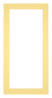 Passe Partout 45x80cm Karton Geel Rand 4cm Recht Voorzijde | Yourdecoration.nl