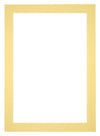 Passe Partout 50x70cm Karton Geel Rand 5cm Recht Voorzijde | Yourdecoration.nl