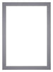 Passe Partout 30x42cm Karton Grijs Rand 4cm Recht Voorzijde | Yourdecoration.nl