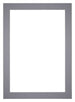 Passe Partout 50x70cm Karton Grijs Rand 5cm Recht Voorzijde | Yourdecoration.nl