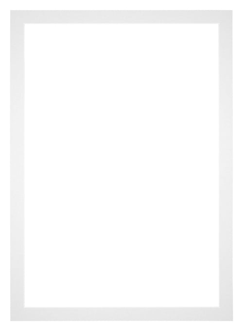 Passe Partout 50x70cm Karton Wit Rand 3cm Recht Voorzijde | Yourdecoration.nl