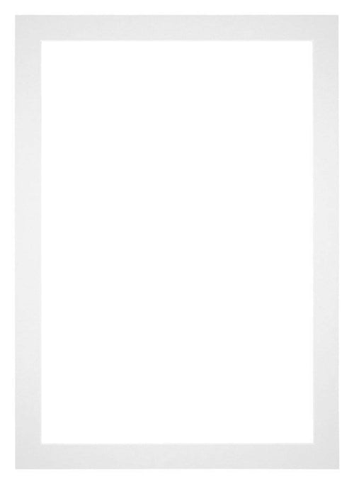 Passe Partout 25x35cm Karton Wit Rand 4cm Recht Voorzijde | Yourdecoration.nl