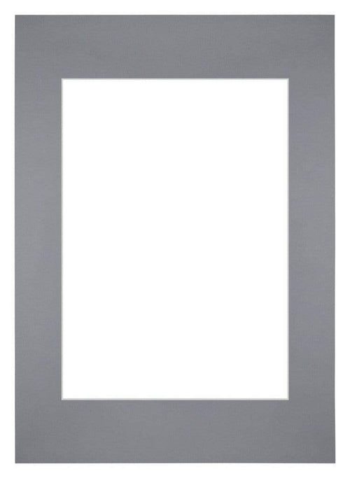 Passe Partout 59 4x84cm A1 A2 Karton Grijs Rand Recht Voorzijde | Yourdecoration.nl