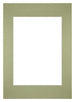 Passe Partout 59 4x84cm A1 A2 Karton Mintgroen Rand Recht Voorzijde | Yourdecoration.nl