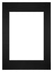 Passe Partout 59 4x84cm A1 A2 Karton Zwart Rand Recht Voorzijde | Yourdecoration.nl
