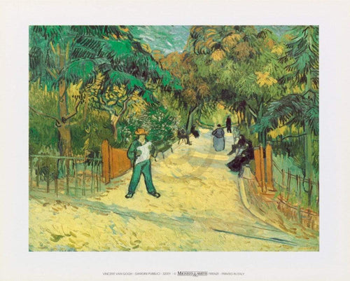 Vincent Van Gogh Giardini Publici Kunstdruk 30x24cm | Yourdecoration.nl