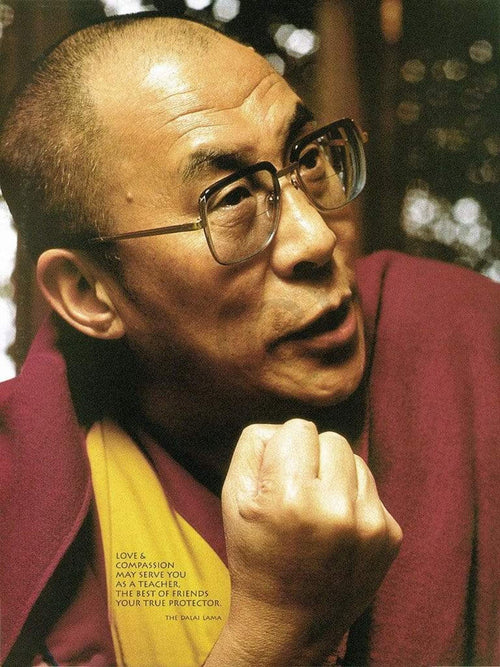 Liby Dalai Lama Kunstdruk 48x70cm | Yourdecoration.nl