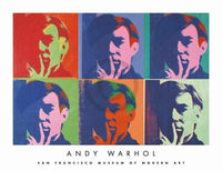 Andy Warhol  A Set of Six Self Portraits Kunstdruk 86x66cm | Yourdecoration.nl