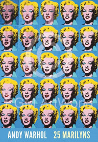 Andy Warhol  25 Colored Marilyns Kunstdruk 45x65cm | Yourdecoration.nl