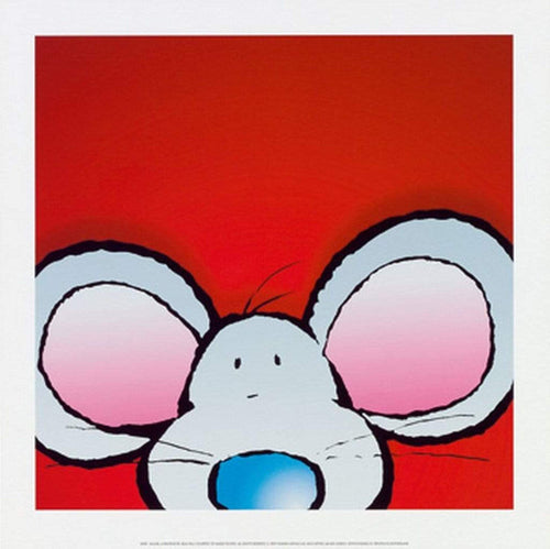Jean Paul Courtsey Mouse Kunstdruk 30x30cm | Yourdecoration.nl