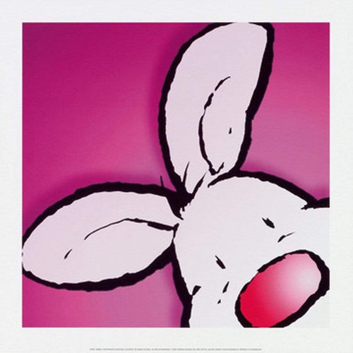 Jean Paul Courtsey Rabbit Kunstdruk 30x30cm | Yourdecoration.nl