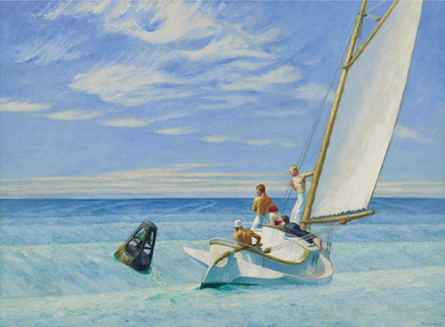 PGM Edward Hopper Ground Swell 1939 Kunstdruk 70x50cm | Yourdecoration.nl