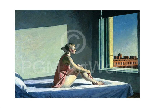 Edward Hopper Morgensonne, 1952 Kunstdruk 100x70cm | Yourdecoration.nl