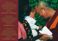 Johannes Frischknecht  Dalai Lama with Child Kunstdruk 70x50cm | Yourdecoration.nl