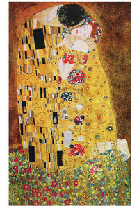 Gustav Klimt  The Kiss Kunstdruk 70.7x117.7cm | Yourdecoration.nl