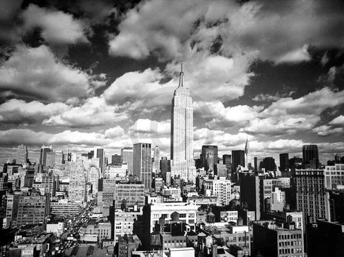 Henri Silberman Sky over Manhattan Kunstdruk 80x60cm | Yourdecoration.nl