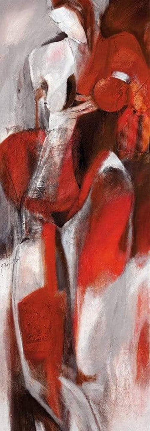 Jutta Töpfer  Verletzlich Kunstdruk 35x100cm | Yourdecoration.nl