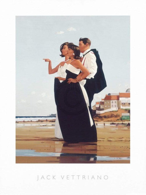Jack Vettriano The Missing man II Kunstdruk 60x80cm | Yourdecoration.nl