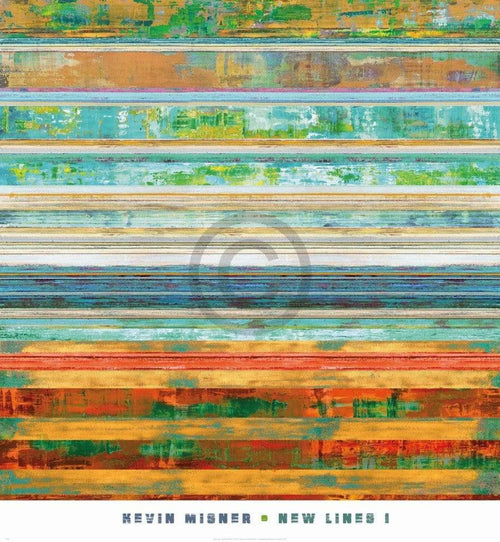 Kevin Misner New Line 1 Kunstdruk 61x66cm | Yourdecoration.nl